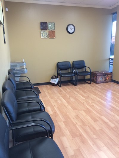 Waiting Room at Community Quick Care Antioch
