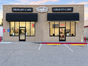 Community Quick Care clinic exterior in La Vergne